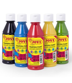 Skystas guašas buteliuke JOVI, 500 ml, oranžinė sp.