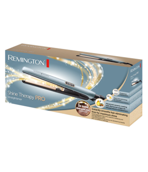 Remington | Hair Straitghtener | S9300 Shine Therapy Pro | Warranty 24 month(s) | Ceramic heating system | Ionic function | Disp