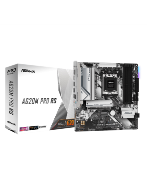 ASRock | A620M PRO RS | Processor family AMD | Processor socket AM5 | DDR5 DIMM | Supported hard disk drive interfaces SATA, M.2