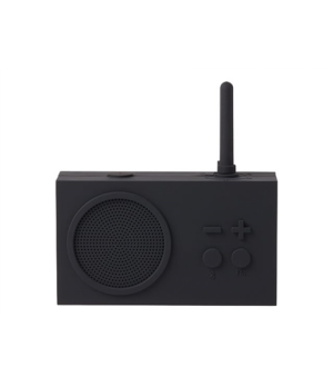 LEXON | FM radio and wireless speaker | TYKHO3 | W | Bluetooth | Pure Black | Wireless connection