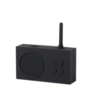 LEXON | FM radio and wireless speaker | TYKHO3 | W | Bluetooth | Pure Black | Wireless connection