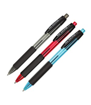 Automatinis tušinukas PENTEL KACHIRI 0.7mm, raudonos spalvos tušas