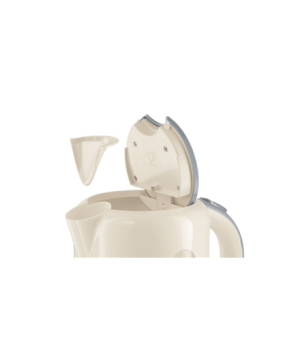 Bosch TWK7607 Standard kettle 2200 W 1.7 L Plastic 360° rotational base Cream