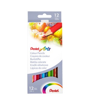 Pieštukai spalvoti PENTEL ARTS CB8 12 spalvų