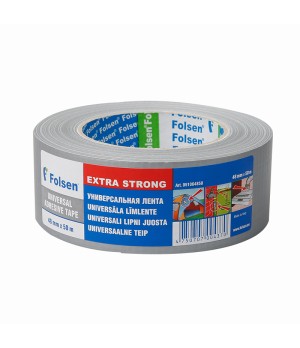 Pakavimo juosta FOLSEN Duct, 48 mm x 50 m, pilka sp., PE