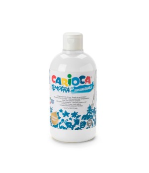 Dažai buteliuke CARIOCA, 500 ml, balta sp.