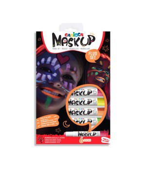 Dažai veidui CARIOCA Mask Up Neon, 6 spalvos