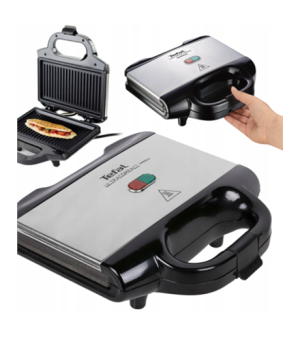 TEFAL | Sandwich Maker | SM157236 | 700 W | Number of plates 1 | Black/Stainless steel