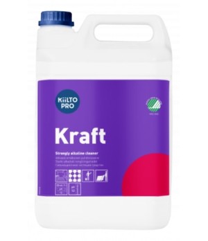 Stipriai šarminis ploviklis (riebalų šalinimo koncentratas) KIILTO Kraft, 5 l