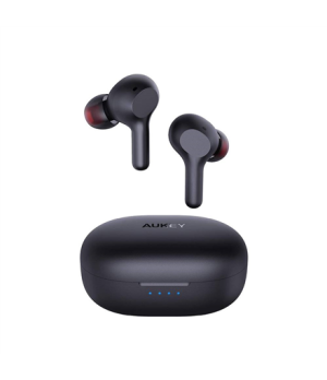 Aukey True Wireless   EP-T25  Earbuds Built-in microphone Black Bluetooth