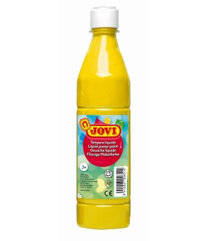 Skystas guašas buteliuke JOVI 500 ml, geltona sp.