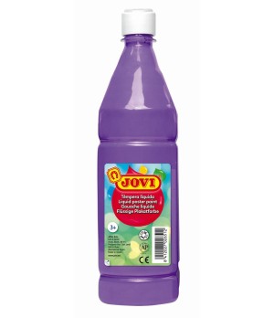 Skystas guašas buteliuke JOVI 1000 ml, violetinė sp.