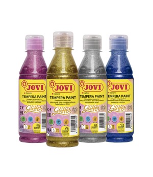 Tempera dažai JOVI, 250ml, geltonos sp., blizgūs