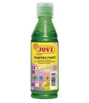 Tempera dažai JOVI, 250ml, žalios sp., blizgūs