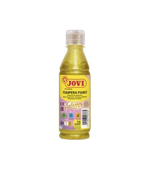 Tempera dažai JOVI, 250ml, auksinės sp., blizgūs