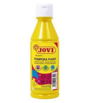 Tempera dažai JOVI, 250ml, geltonos sp.