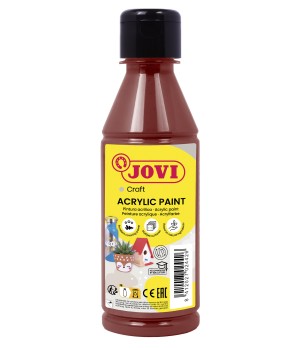 Tempera dažai JOVI, 250ml, rudos sp.