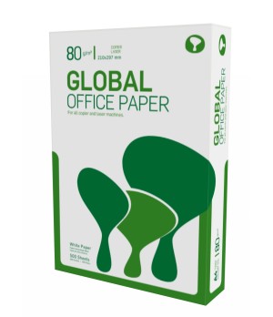 Biuro popierius Global 80 g/m2, A4, 500 lapų