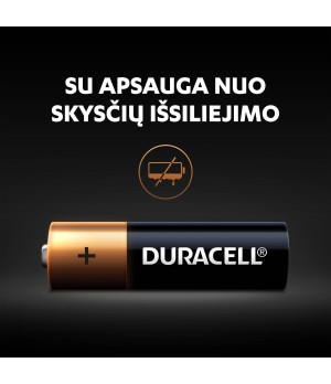 Baterijos DURACELL AA, LR6, 2vnt