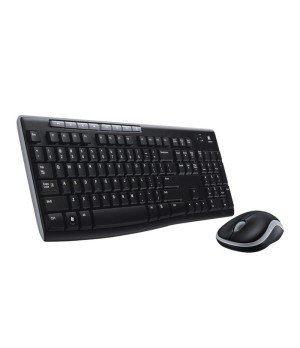 Belaidės klaviatūros ir pelės komplektas Logitech MK270, US