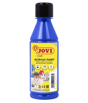 Akriliniai dažai JOVI, 250ml, mėlynos sp.