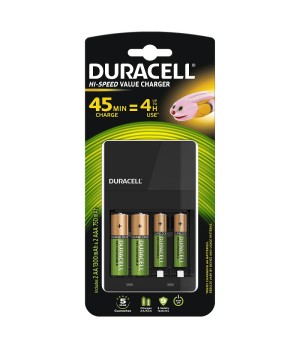 Įkroviklis DURACELL CEF14 (per 45min) +2AA 2AAA