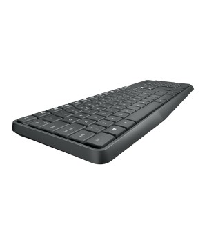 Rinkinys, belaidė klaviatūra ir pelė LOGITECH MK235, ENG, juoda sp.