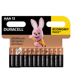 Baterijos DURACELL AAA, LR03, 12vnt