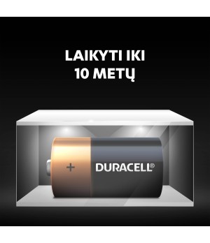 Baterijos DURACELL C, LR14, 2vnt