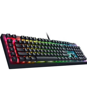 Razer | Mechanical Gaming Keyboard | BlackWidow V4 X | Black | Mechanical Gaming Keyboard | Wired | US | N/A g | Green Mechanica