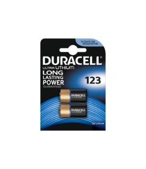 Baterijos DURACELL Lithium 123, 2vnt