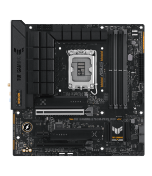 Asus | TUF GAMING B760M-PLUS WIFI | Processor family Intel | Processor socket LGA1700 | DDR5 | Number of SATA connectors 4