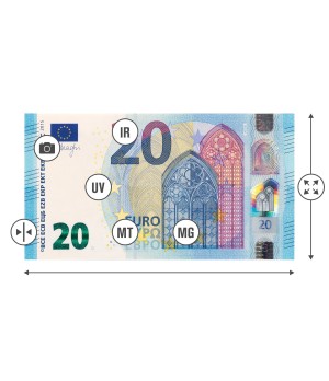 Automatinis banknotų skaičiavimo/tikrinimo aparatas SafeScan 2865-S