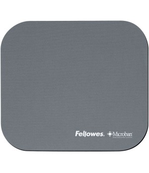 Fellowes Microban pelės kilimėlis, 264 mm x 280 mm x 3 mm, sidabrinės spalvos
