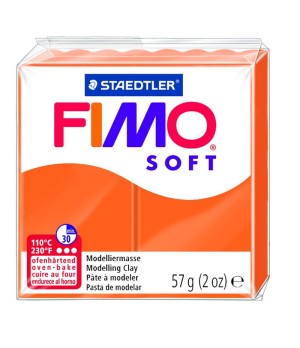 Modelinas FIMO SOFT, 57 g, oranžinė sp.