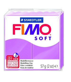Modelinas FIMO SOFT, 57 g, levandų violetinė sp.