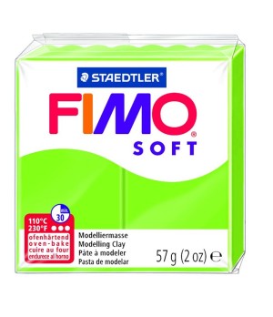 Modelinas FIMO SOFT, 57 g, obuolių žalia sp.