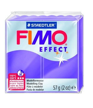 Modelinas FIMO EFFECT, 57 g, permatoma violetinė sp.