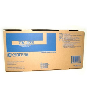 Kyocera TK-475 (1T02K30NL0), juoda kasetė lazeriniams spausdintuvams, 15000 psl.