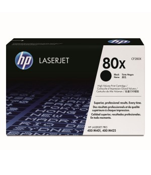 HP No.80X (CF280X), juoda kasetė lazeriniams spausdintuvams, 6900 psl.