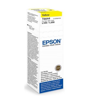 Epson (C13T66444A), geltona kasetė rašaliniams spausdintuvams