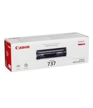 Canon CRG 737 (9435B002) juoda kasetė lazeriniams spausdintuvams, 2100 psl.