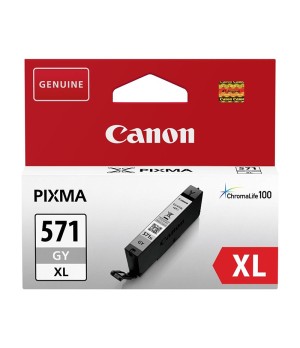 Rašalo kasetė CANON CLI-571Gy XL (10.8 ml.), pilka sp.