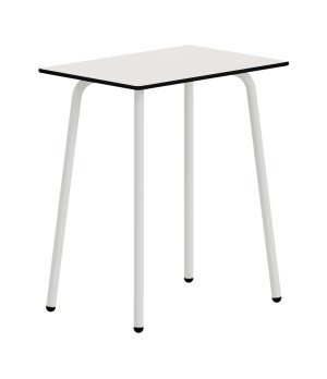 Stalas GRAU Desk One, 65x45cm (T4-T5-T6), baltos sp.