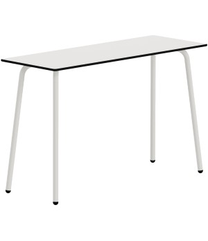 Stalas GRAU Desk Two, 120x45cm (T4-T5-T6), baltos sp.