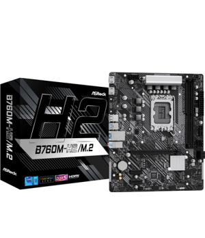 ASRock | B760M-H2/M.2 | Processor family Intel | Processor socket LGA1700 | DDR5 | Number of SATA connectors 4