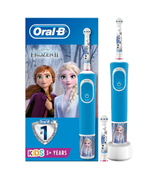 Oral-B Electric Toothbrush D100 Vitality Frozen Rechargeable For children Number of brush heads included 1 Number of teeth brush