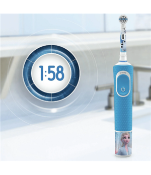 Oral-B Electric Toothbrush D100 Vitality Frozen Rechargeable For children Number of brush heads included 1 Number of teeth brush