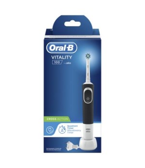 Elektrinis dantų šepetėlis ORAL-B Vitality D100 Black