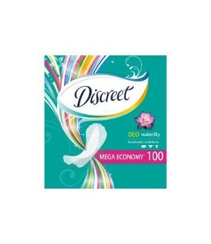 Higieniniai įklotai DISCREET Water Lily, 100 vnt.